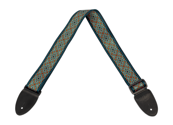 XTR | LS411 | Guitar Strap. | Red, Gold and Blue