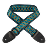 XTR | LS413 | Guitar Strap. | Gold and Teal