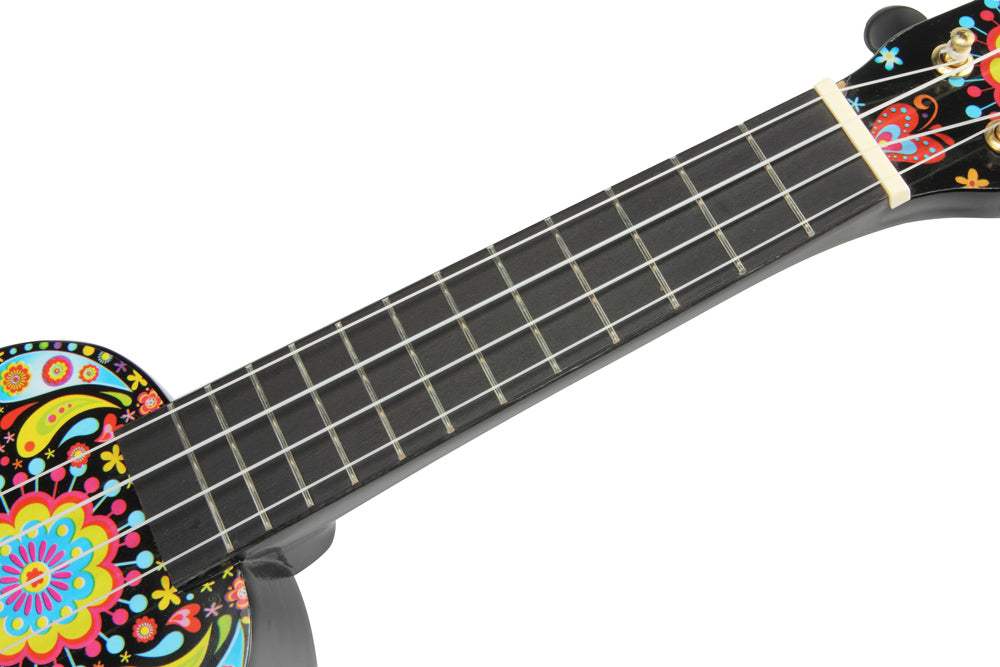 Mahalo | MA1SKbk | Skull | Soprano Ukulele