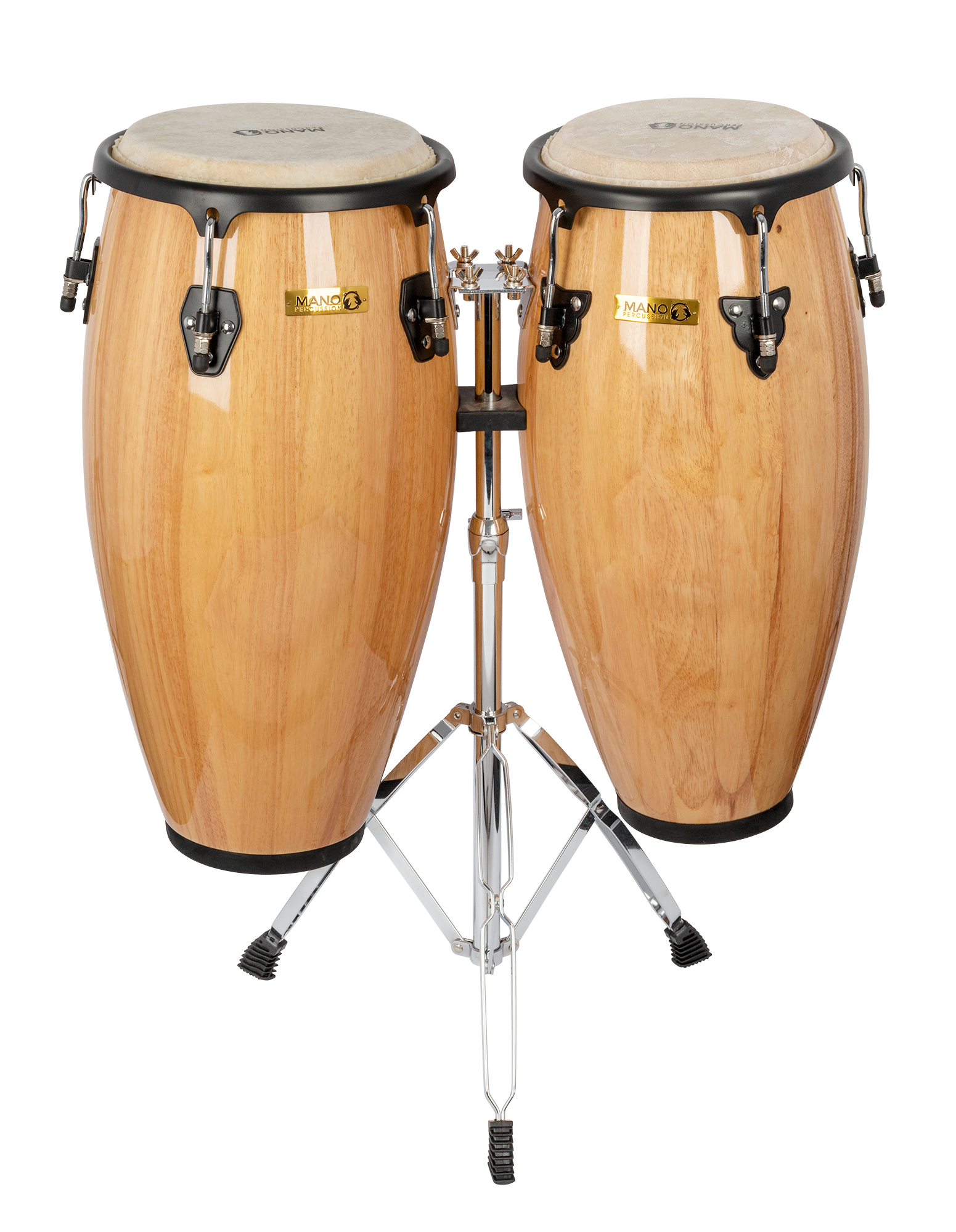 Mano Percussion | MP1601NA | Congas with Stand | Naural