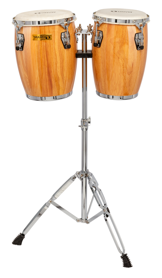 Mano Percussion | MP1690NA | Conguitas with Stand | Natural