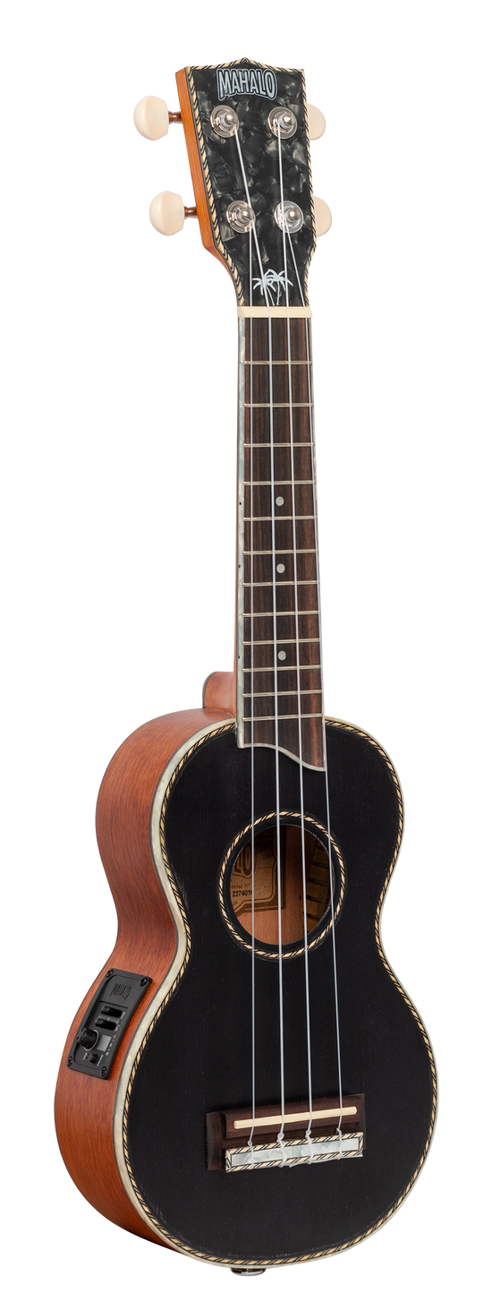 Mahalo | MP1Ebk | Soprano - Electric Acoustic | Soprano Ukulele