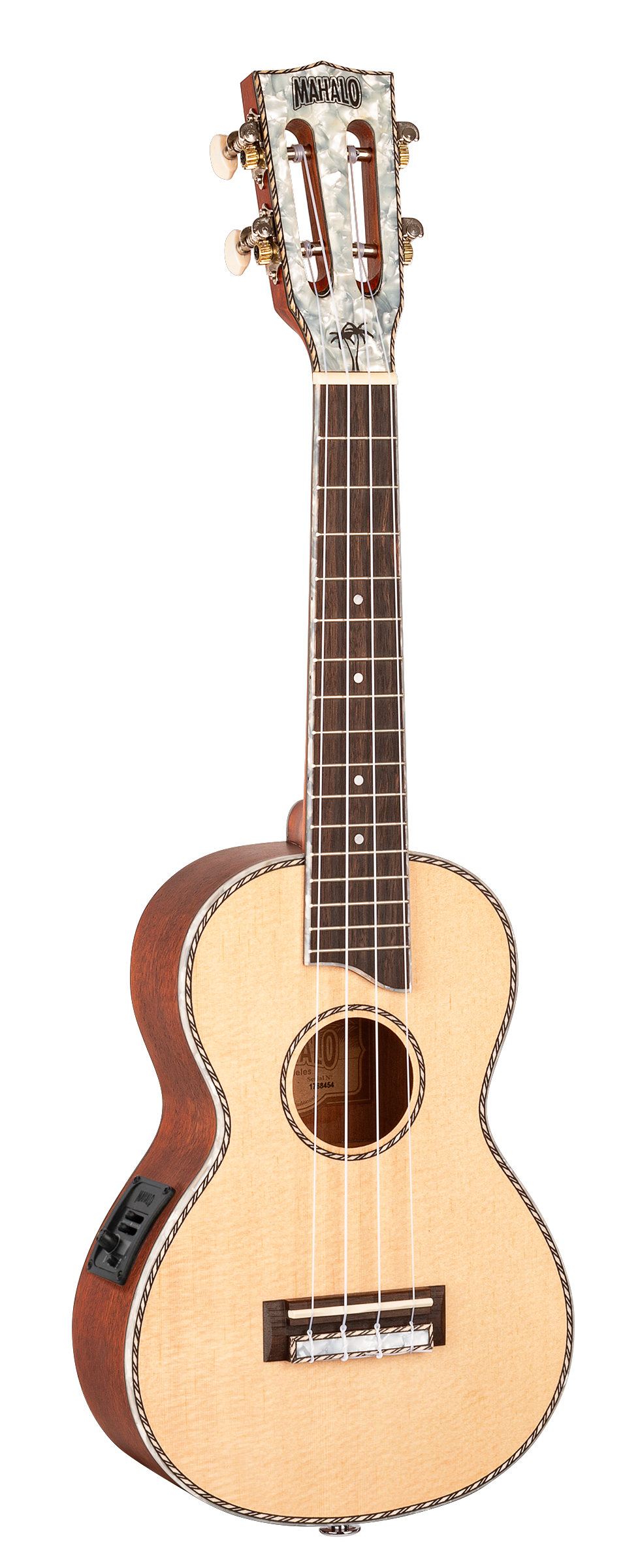 Mahalo | MP2E | Concert - Electric Acoustic | Concert Ukulele