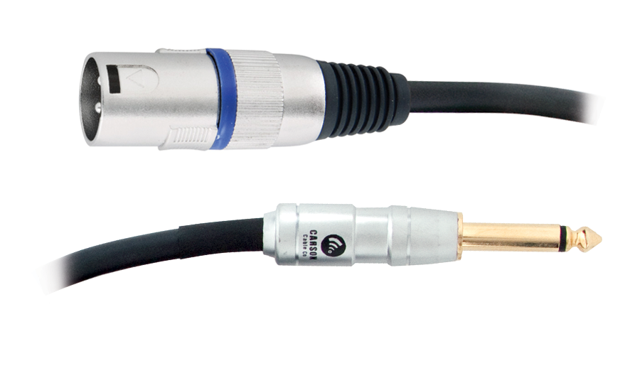 Carson | RAD32 | 3 ft Microphone/Audio Cable | Black