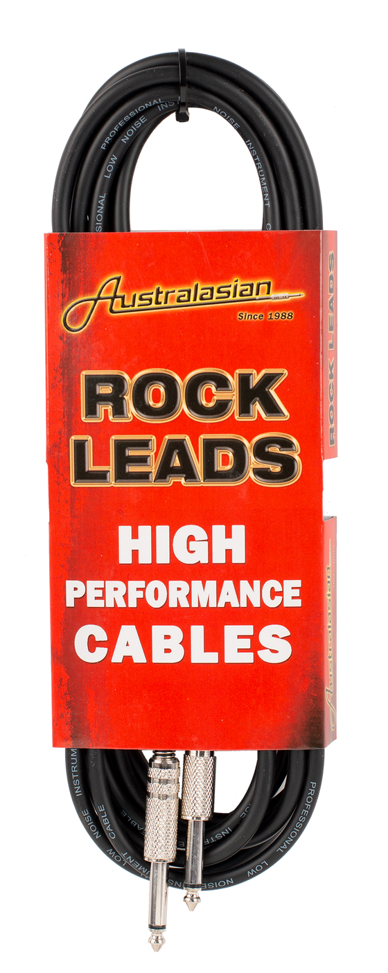 Australasian | RC15 | 15 ft Instrument Cable | Black