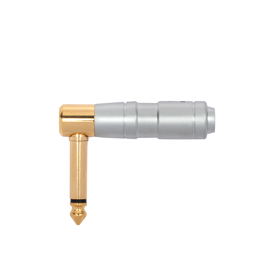 Carson | RP739 | Right Angle Jack Plug | Satin Nickel
