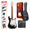 SX | SE1SK34B | Electric Guitar & Amplifier Package - 3/4 size | Black