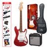 SX | SE1SKCAR | Electric Guitar & Amplifier Package - 4/4 size | Candy Apple Red