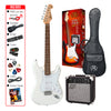 SX | SE1SKW | Electric Guitar & Amplifier Package - 4/4 size | White