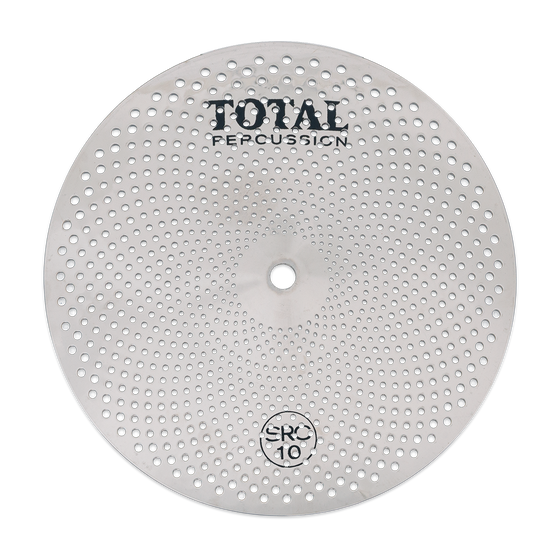 Total Percussion | SRC10 | 10" Sound Reduction Cymbal. | Silver