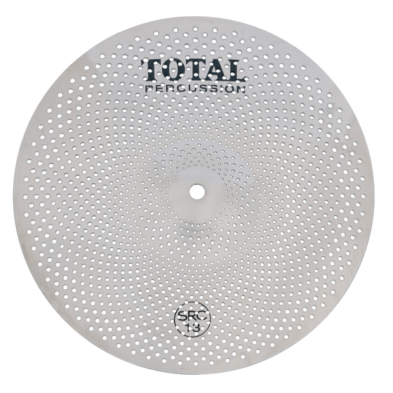 Total Percussion | SRC13 | 13" Sound Reduction Cymbal. | Silver