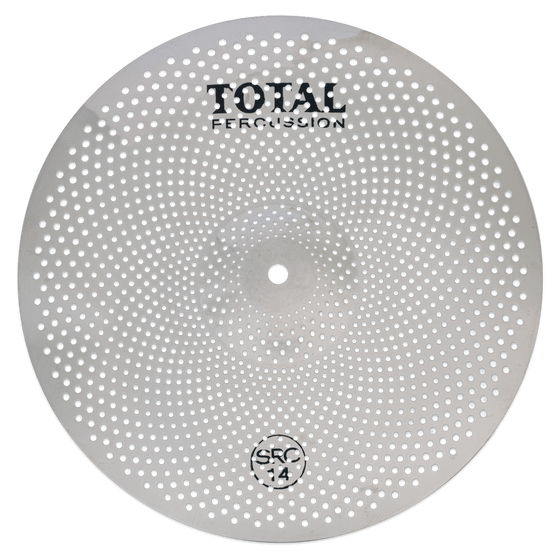 Total Percussion | SRC14 | 14" Sound Reduction Cymbal. | Silver