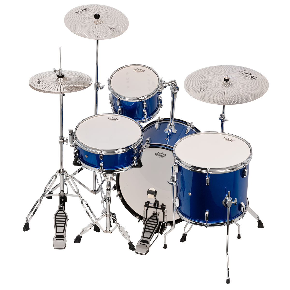 Total Percussion | SRC45 | Sound Reduction Cymbals Box Set. | Silver