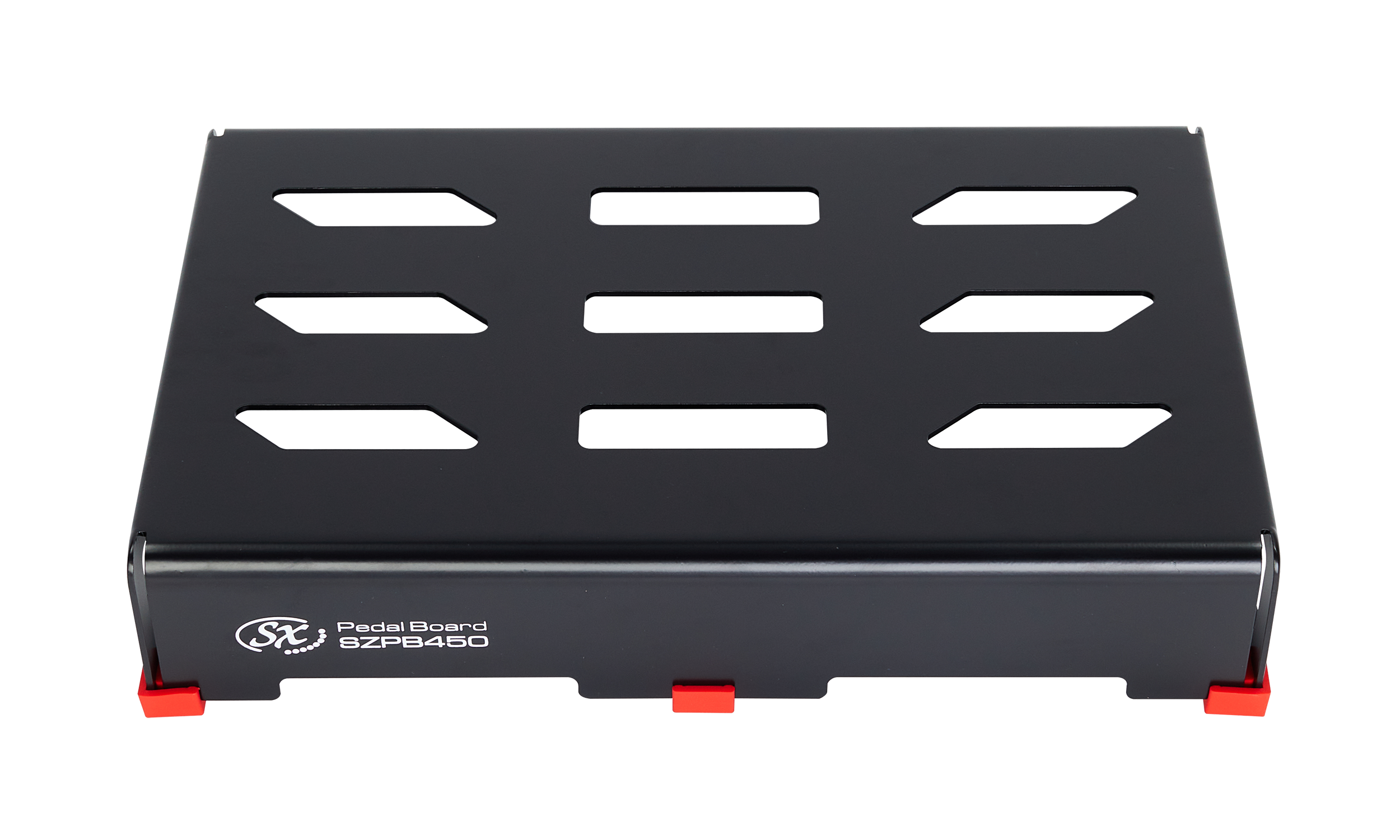 SX | SZPB450BK | Small Pedal board with angled deck. Black