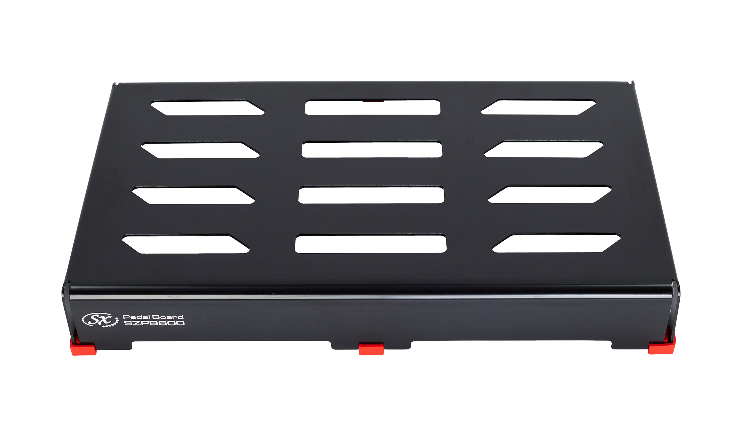 SX | SZPB600BK | Medium size Pedal board with angled deck. Black