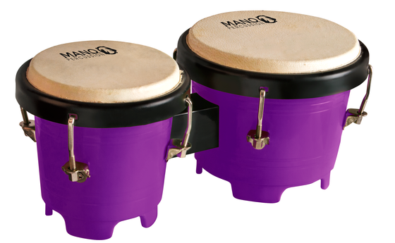 Mano Percussion | TDK16PL | Mini Bongos | Purple