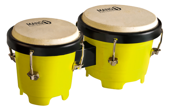 Mano Percussion | TDK16YL | Mini Bongos | Yellow