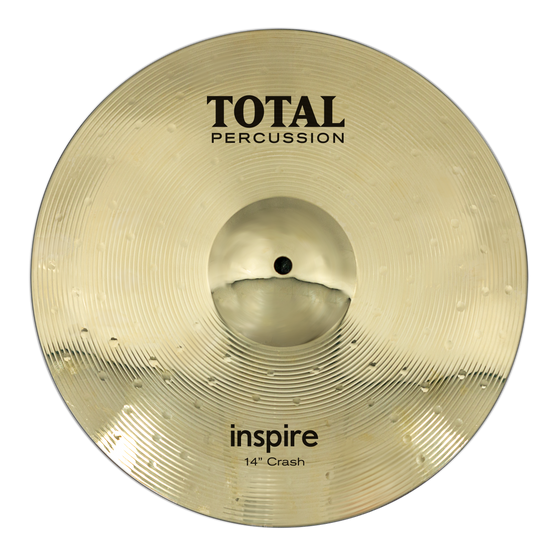 Total Percussion | TPI14C | 14" Crash Cymbal.  |