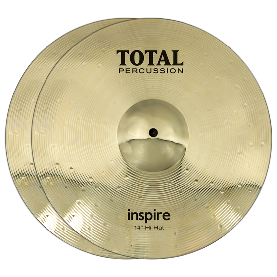 Total Percussion | TPI14PR | 14" Hi-Hat Cymbals. Pair. |