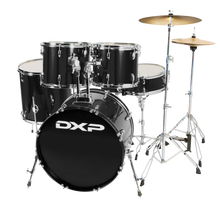  DXP | TX04PB | 22" 5 Piece Drum Kit Package  | Black