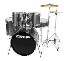  DXP | TX04PGMG | 22" 5 Piece Drum Kit Package  | Gun Metal Grey