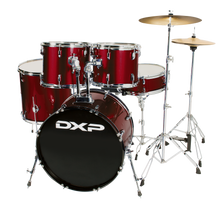  DXP | TX04PWR | 22" 5 Piece Drum Kit Package  | Wine Red
