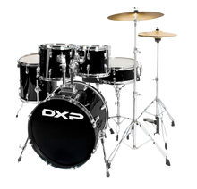  DXP | TX06PB | 20" 5 Piece Drum Kit Package | Black