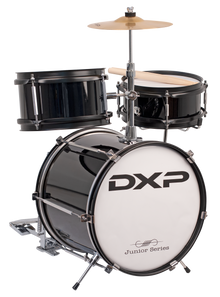  DXP | TXJ3BK | 3 Piece Junior Drum Kit Package  | Black