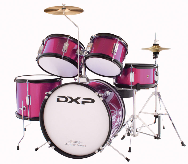 DXP | TXJ5PK | 5 Piece Junior Drum Kit Package  | Pink