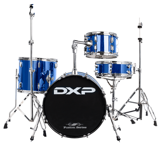 DXP | TXP18BL | 18" 4 Piece Drum Kit | Metallic Blue