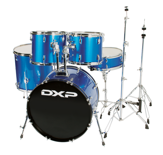 DXP | TXP35BL | 22" 5 Piece Drum Kit  | Gun Metal Grey