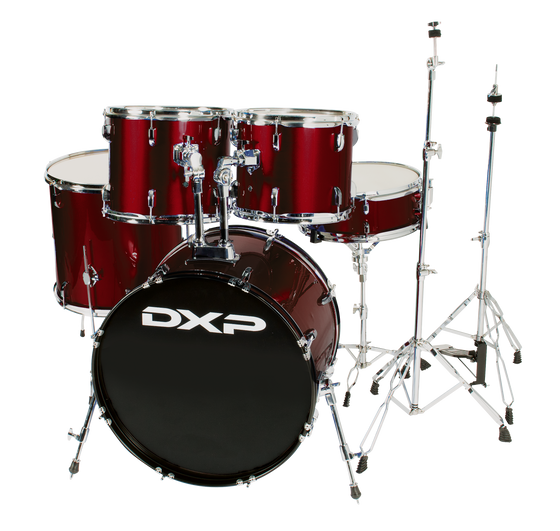 DXP | TXP35WR | 22" 5 Piece Drum Kit  | Wine Red