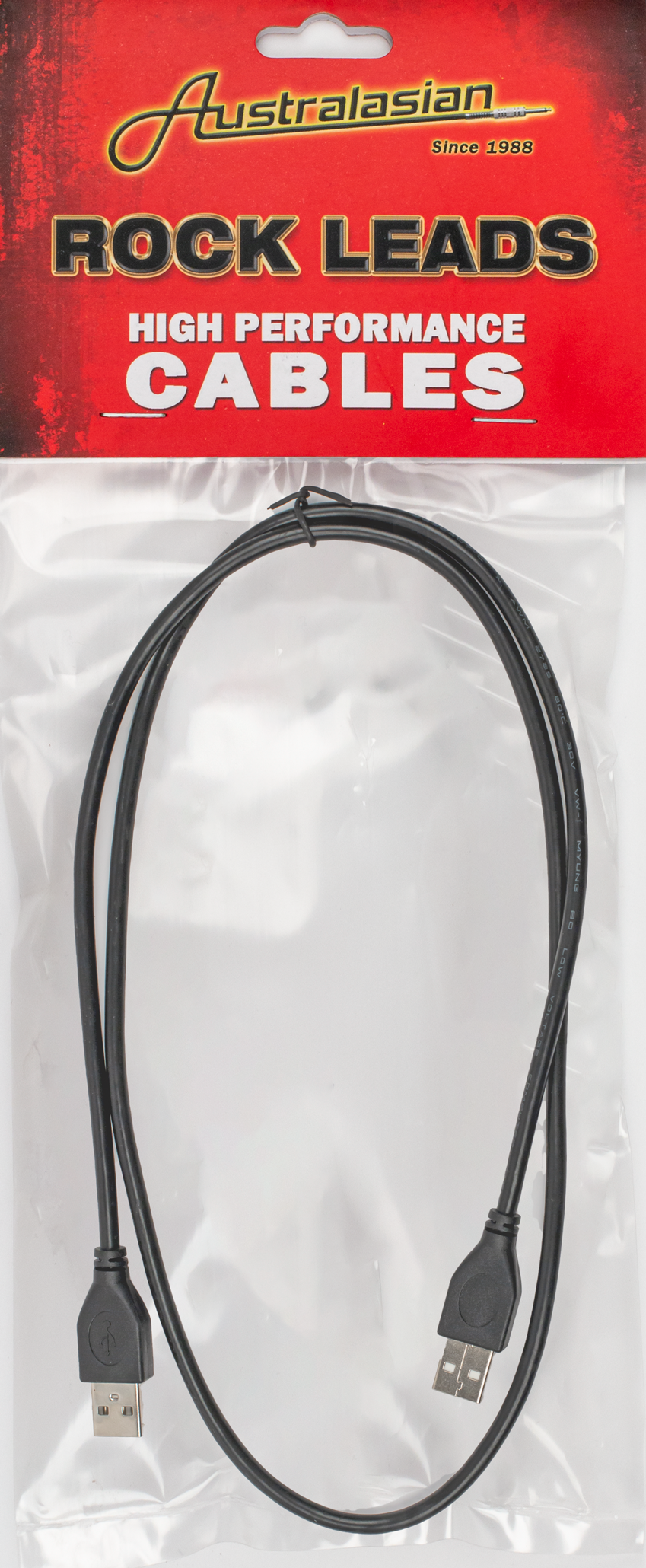Australasian | UAA1 | 3 ft USB Cable | Black