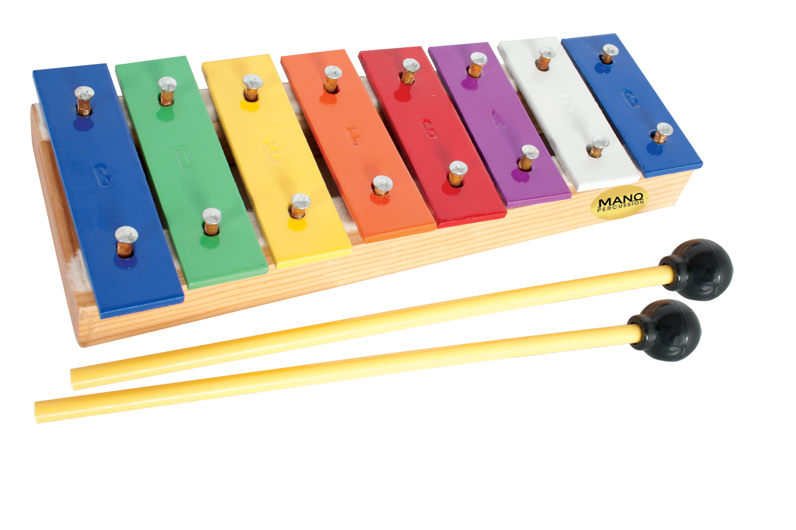 Mano Percussion | UE21 | Glockenspiel | Multi-Coloured