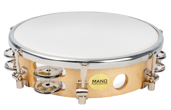 Mano Percussion | UE860 | Tambourine | Natural
