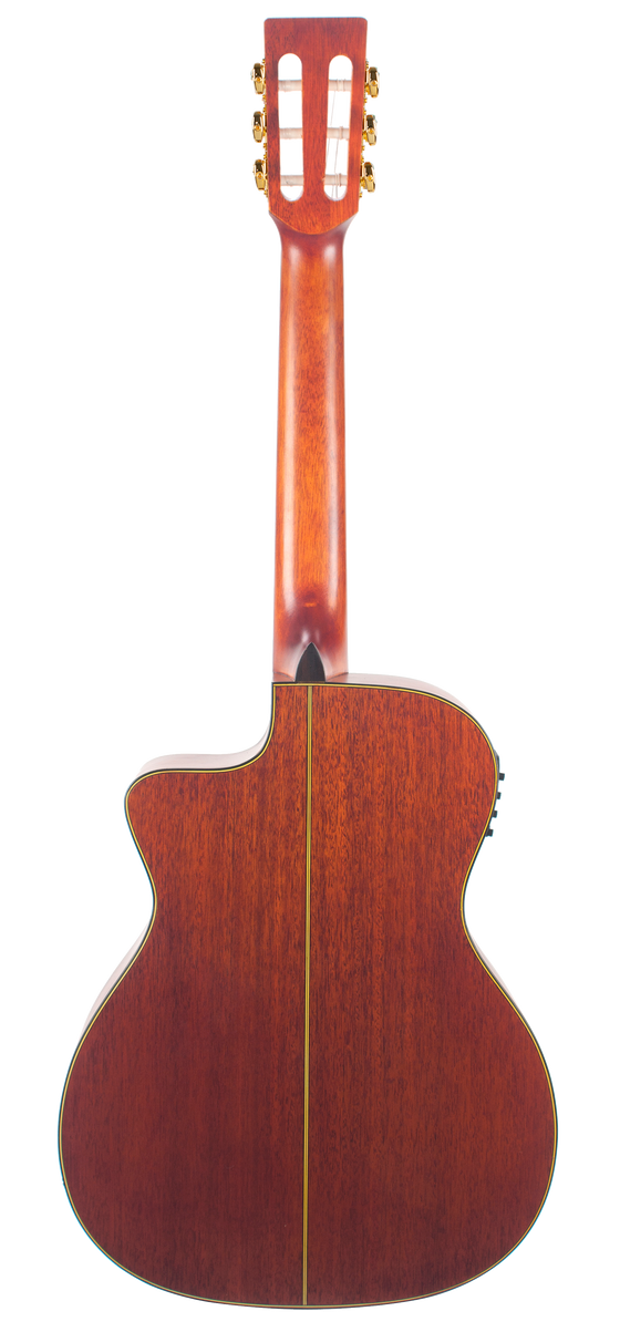 Valencia | VA434CECSB | Nylon Acoustic Guitar  - Cutaway, Electric Acoustic | Full Size | Classic Sunburst