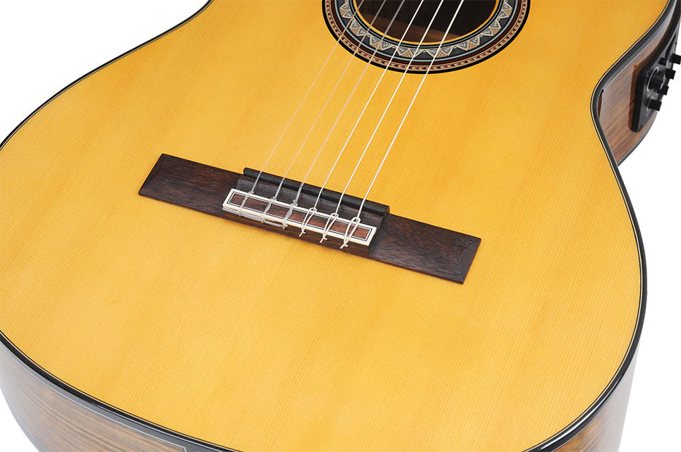 Valencia | VC564CEL | Classical Guitar - Cutaway, Electric Acoustic - Left Hand | Full Size | Natural