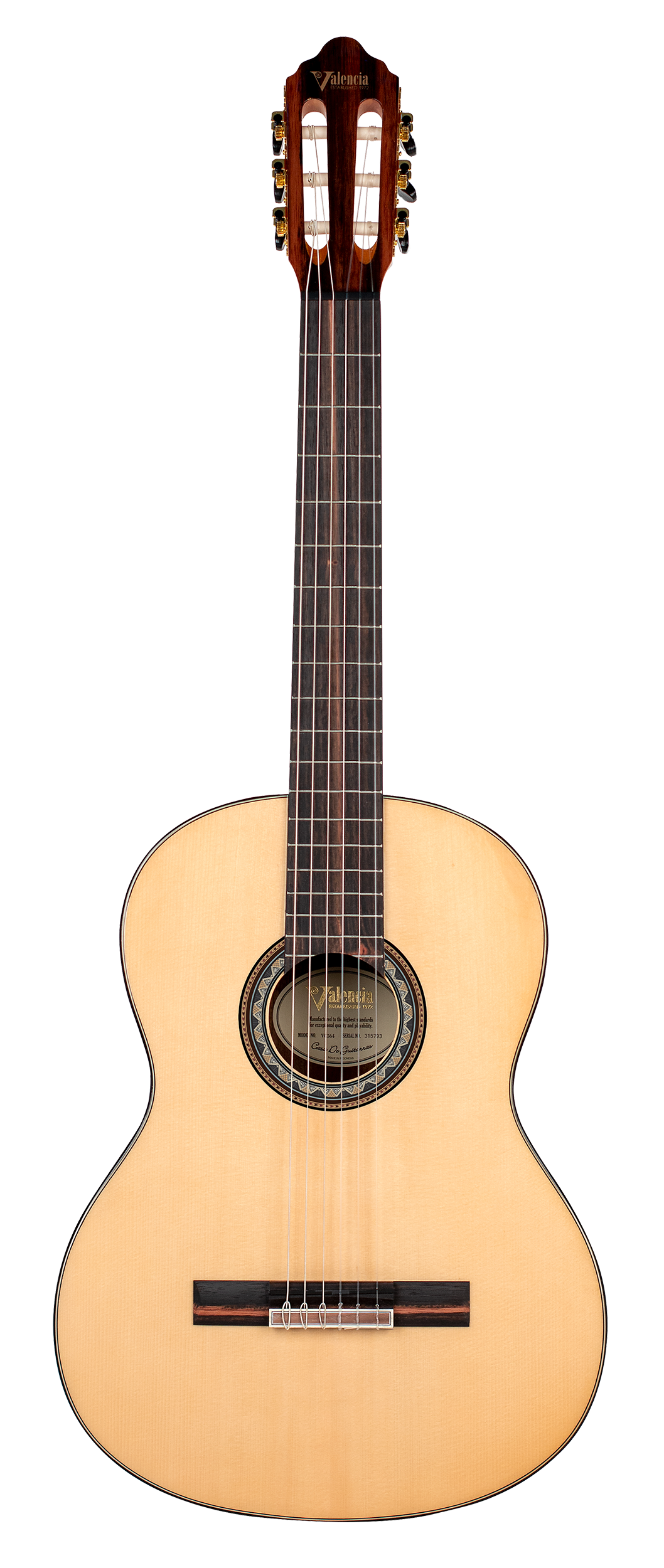 Valencia | VC564 | Classical Guitar | Full Size | Natural