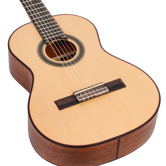 Valencia | VC703 | Classical Guitar | 3/4 size | Solid Top | Natural