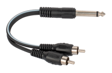  Australasian | YP007 | 6 Inch Audio Cable | Black