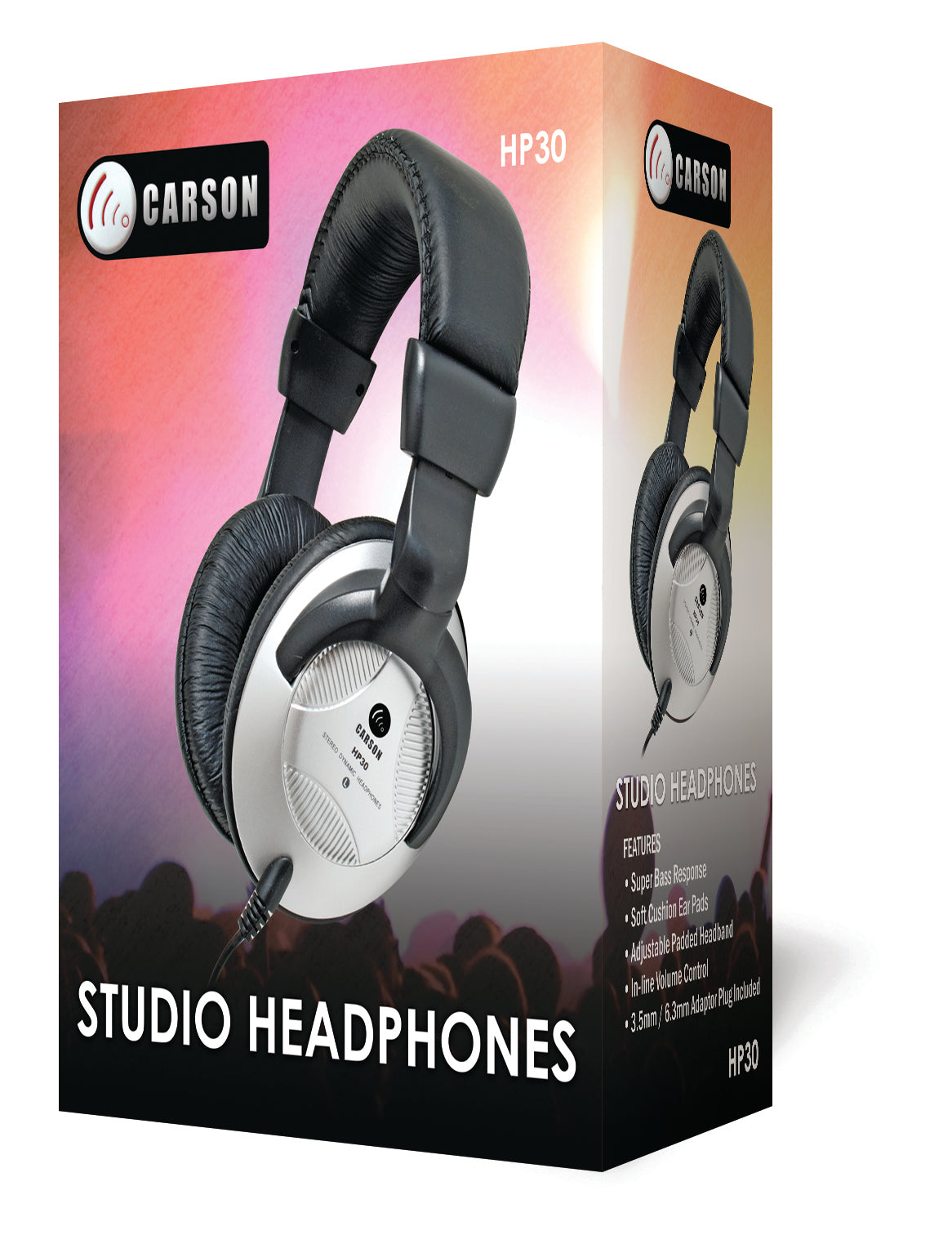 Carson | HP30 | Headphones | Black