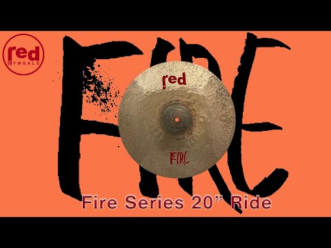 Red Cymbals | Fire Series | 20” Ride Cymbal