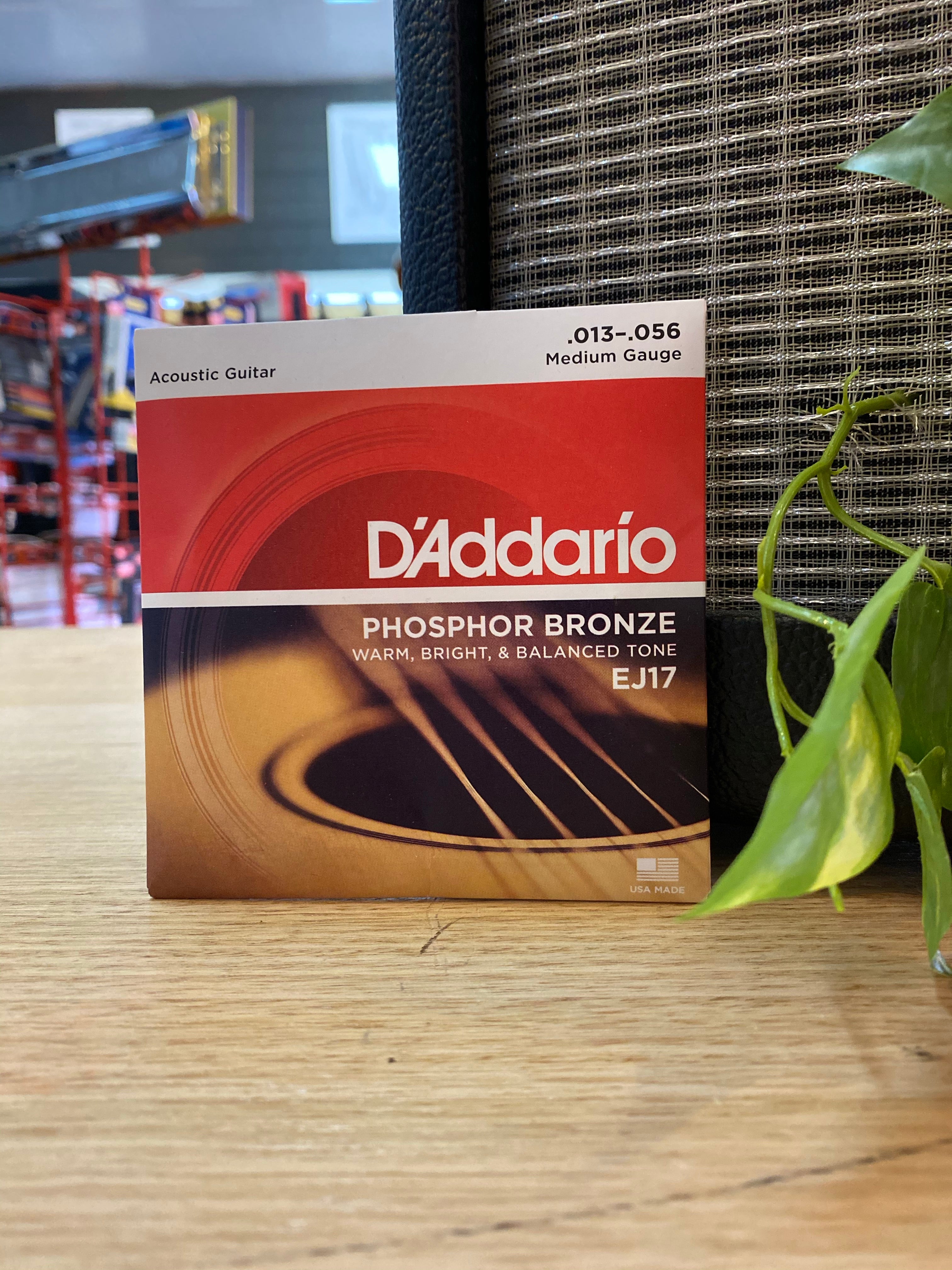 D'Addarrio | EJ17 | 13-56 | Medium | Acoustic Guitar Strings