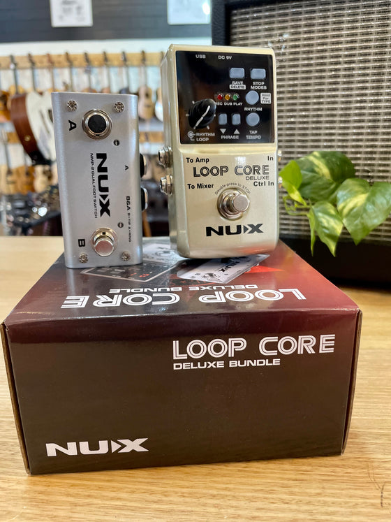 Nu-x | Loop Core Deluxe | Bundle | Loop Pedal