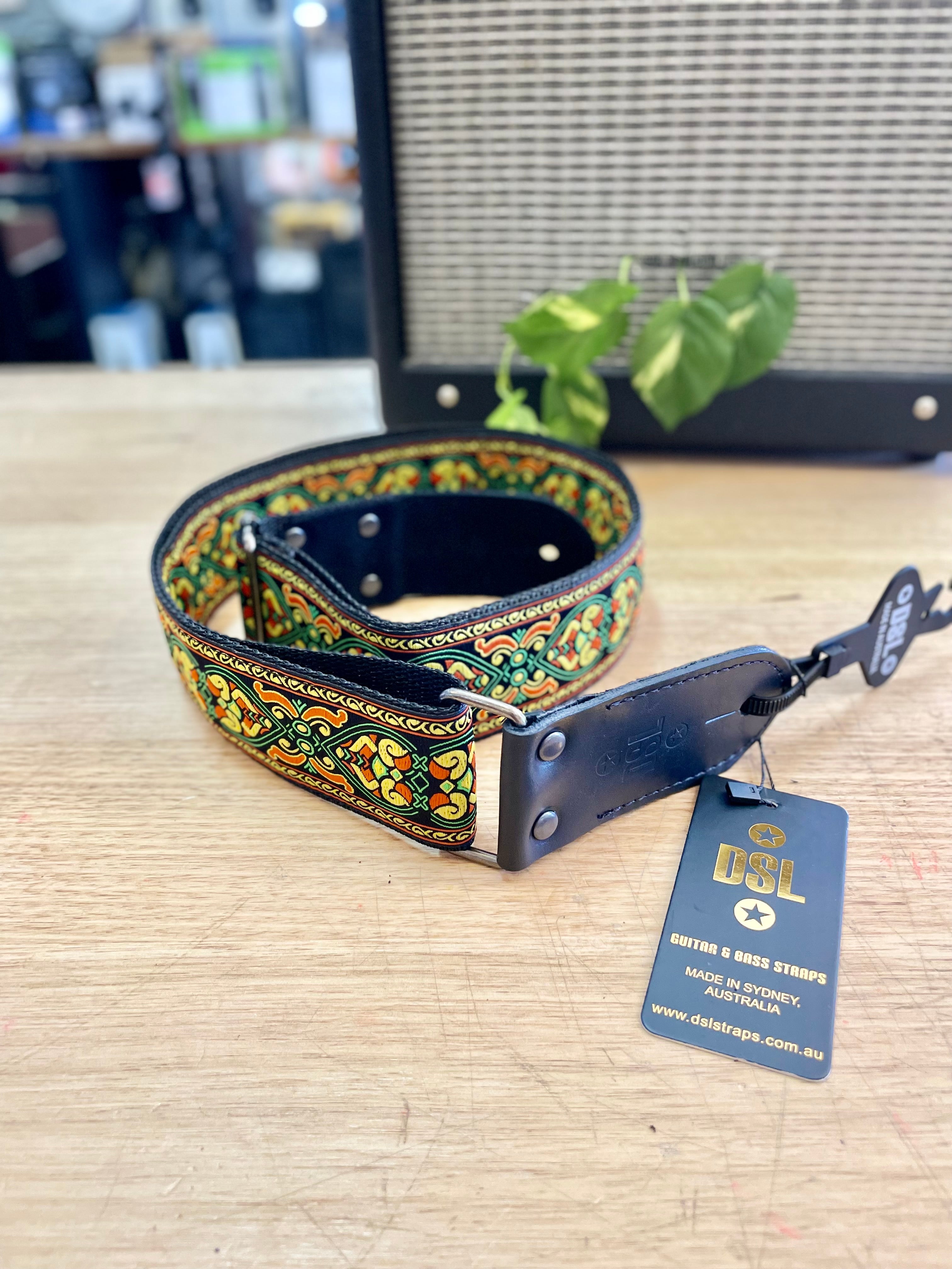DSL | JAC20-DC-YELLOW | Guitar Strap | 🇦🇺