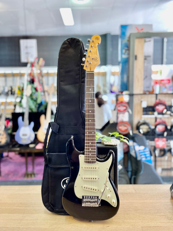 SX VTG Series 1 2 Size Electric Guitar Black Nepean Music