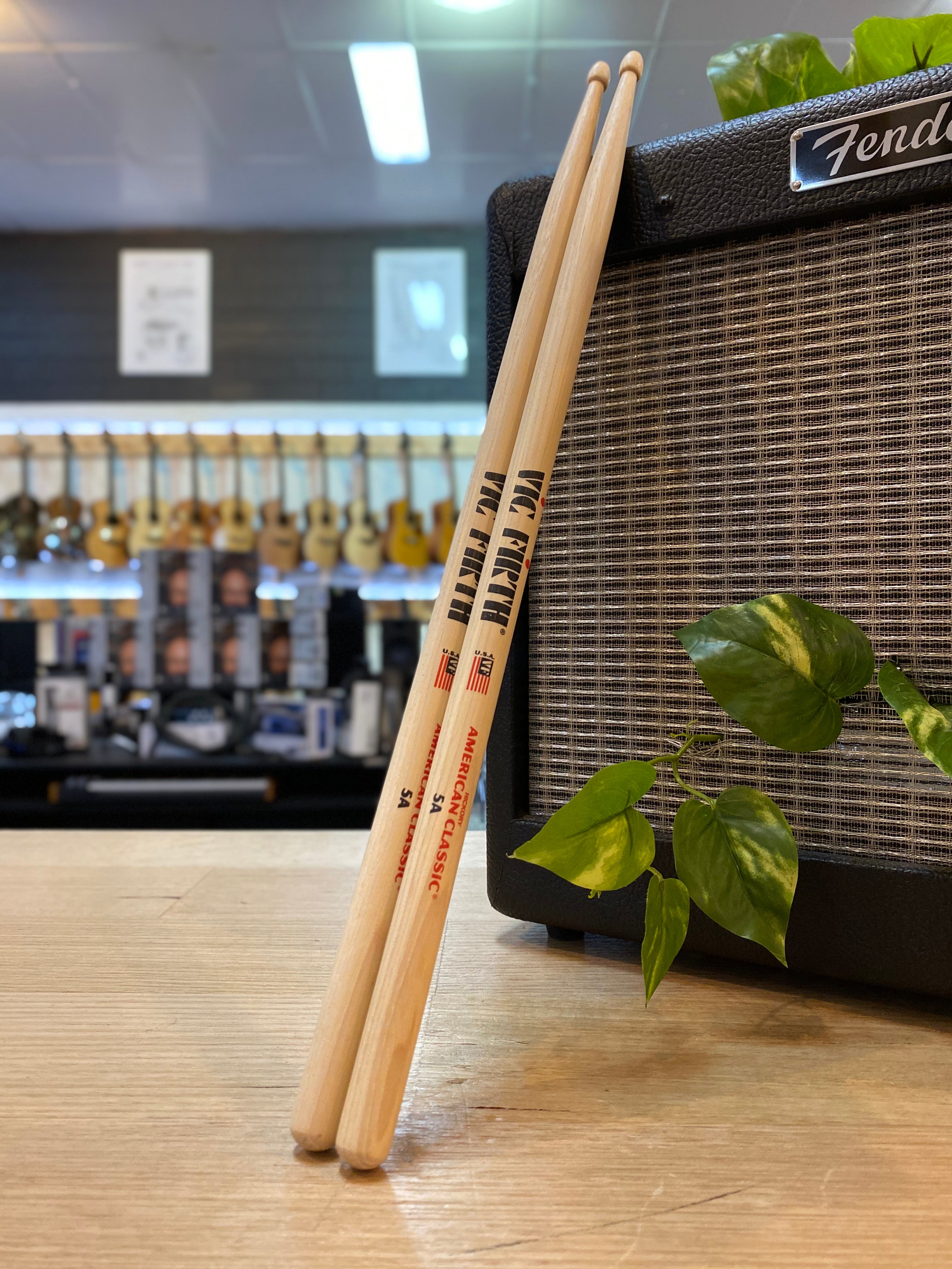 Vic Firth | 5A | Wood Tip | Drum Sticks