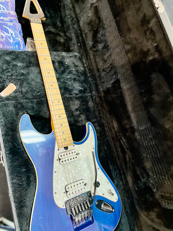 Floyd Rose Guitars | Redmond Model 5 | Transparent Blue | Pre-Loved