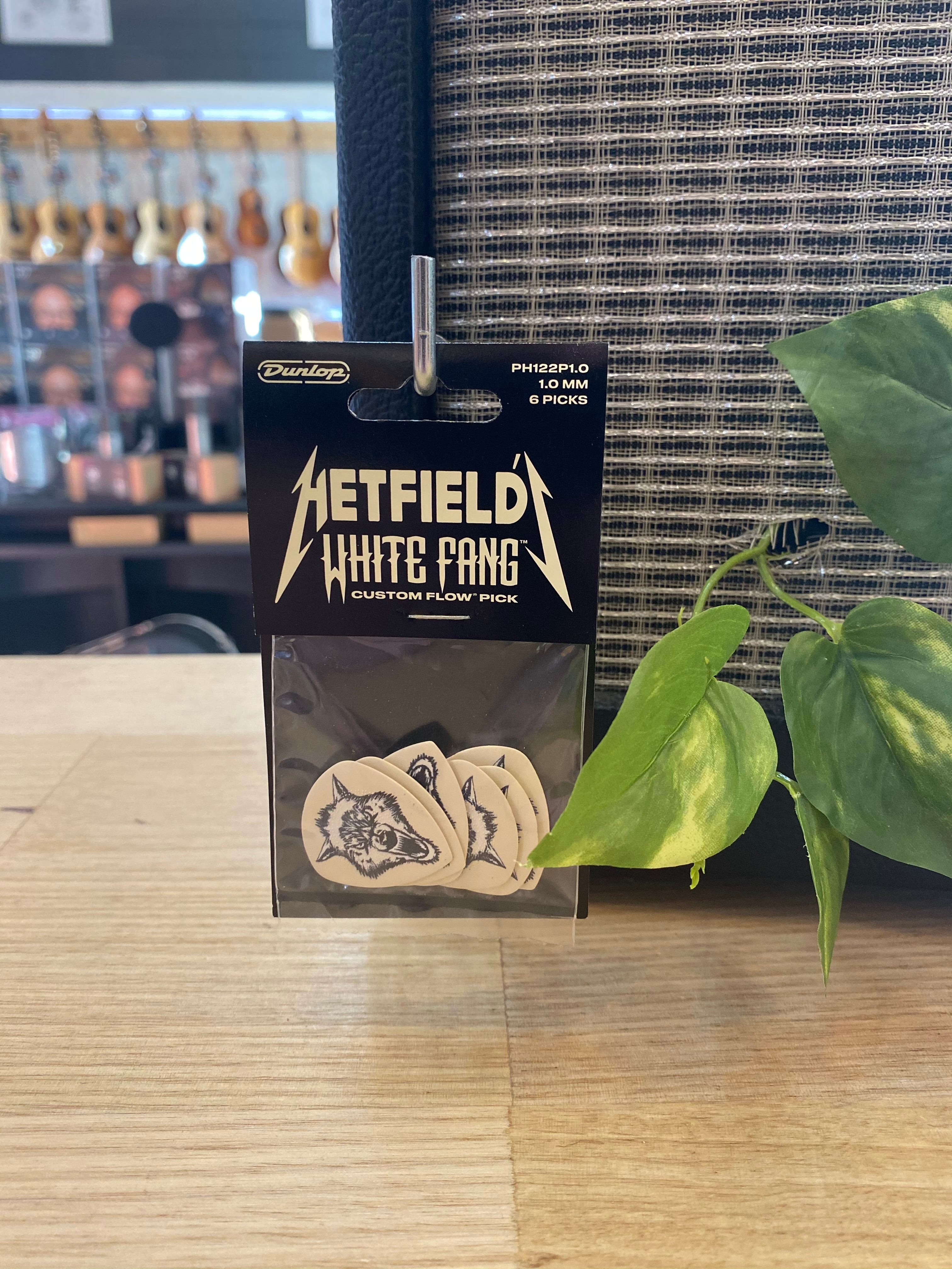 Dunlop | James Hetfield | White Fang | Custom Flow Pick Pack (6)