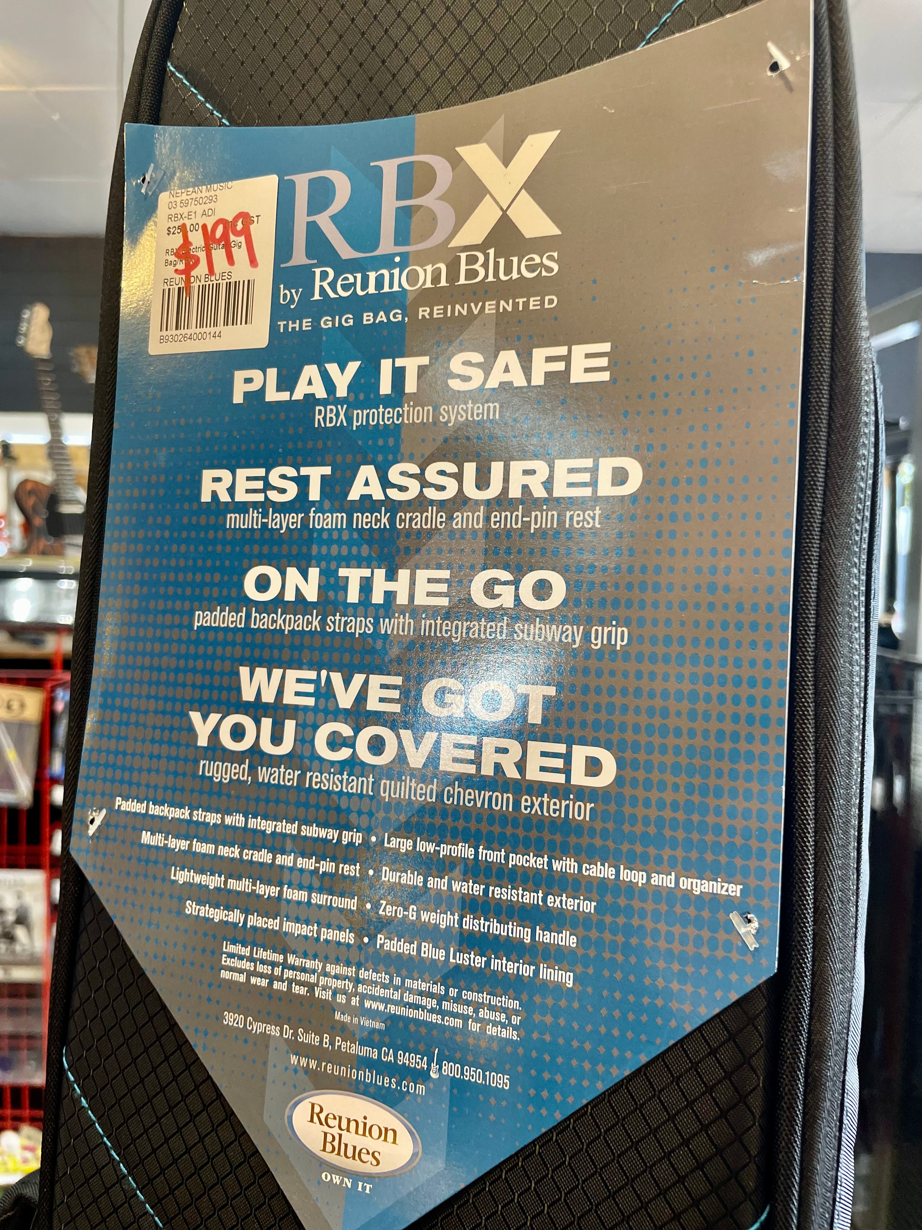 Reunion Blues | RBX | Profession Electric Gig Bag
